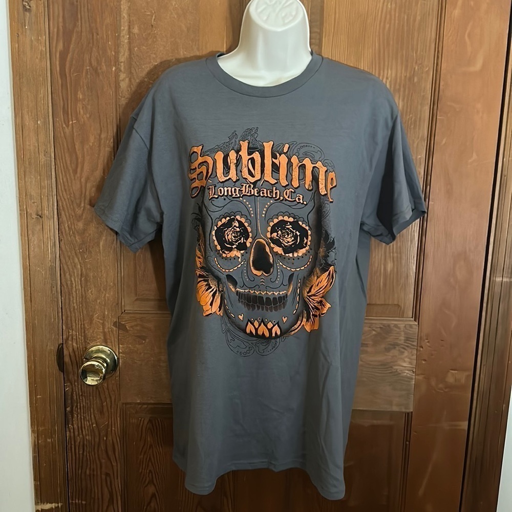 Sublime Long Beach California Gray Shirt Size Medium
